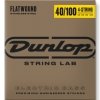 Struny DUNLOP DBFS40100 Flatwound (40-100)